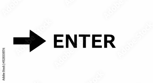 Enter sign 