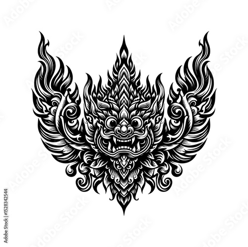thailand tattoo ethnical element (artwork 3)