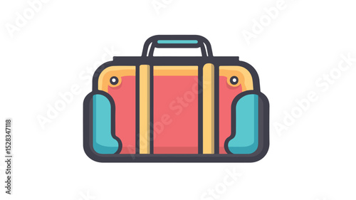 Professional Baggage Icon Vector Illustration Isolated for Design Projects