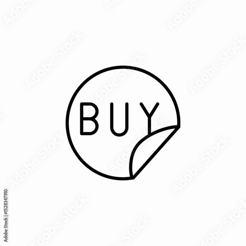 buy label sticker icon sign vector