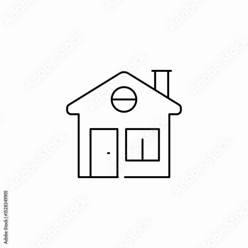 house home icon sign vector