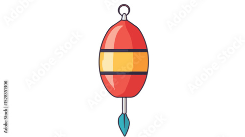 Fishing Float Icon Vector Isolated Illustration for Design Projects