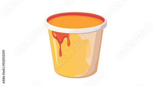 Professional Paint Bucket Icon Vector Illustration for Design Projects