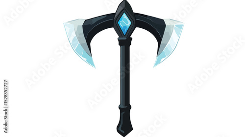 Professional Pickaxe Icon Vector Illustration for Digital Design Projects