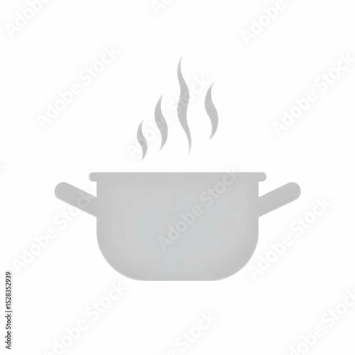cooking pot vector illustration