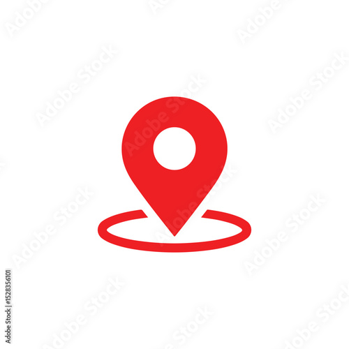 Location pin icon vector isolated on white background. Map pointer, marker, gps, navigation, place symbol Free Download Location pin icon vector isolated on white background. Map pointer, marker, gps, navigation, place symbol - GFXLoad