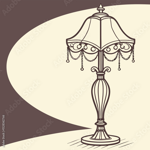 lamp on the wall
