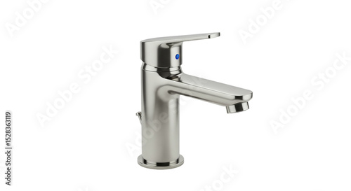 Modern Faucet: A sleek, modern faucet glistens, exuding a sense of contemporary elegance with its minimalist design and polished finish. Its form represents the beauty of functionality.