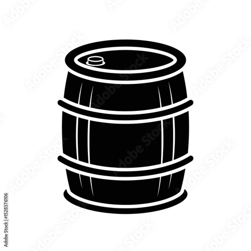 Thanksgiving barrel icon representing harvest celebration