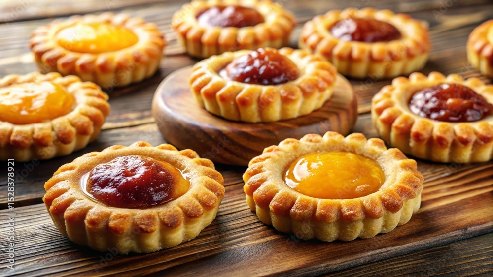 Pine tart is a Guyanese pastry filled with pineapple jam in a flaky crust. Pine tart is a Guyanese pastry filled with pineapple jam in a flaky crust.