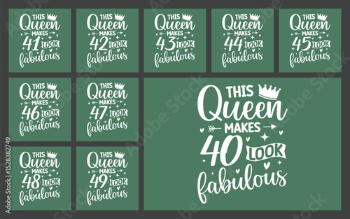 This queen makes 40 look fabulous