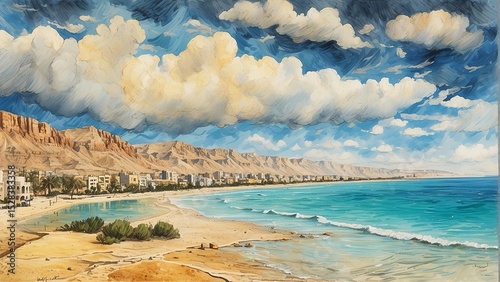 Coastal impressions on the Mediterranean

