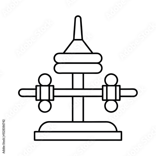 CNC Multi Spindle Machine Outline Drawing