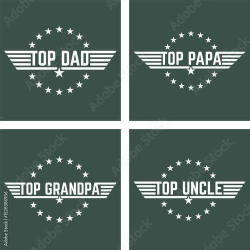 Top dad t shirt design