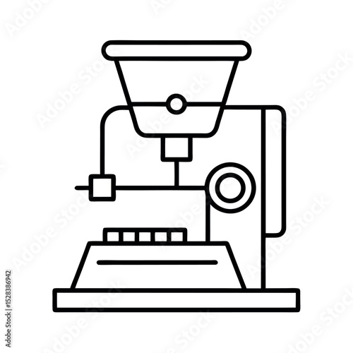 Measuring Optical Comparator Tool Vector