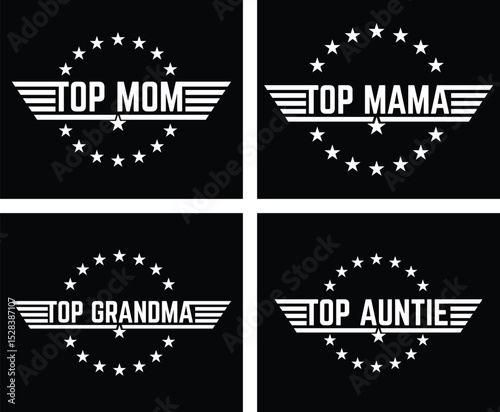 Top mom t shirt design