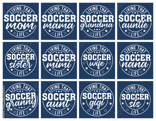 Living that soccer mom life t shirt design