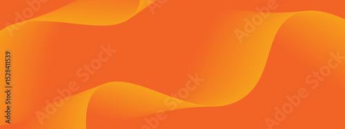 Abstract orange gradient vector background simple cloud