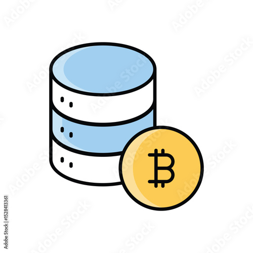Data Base Icon vector