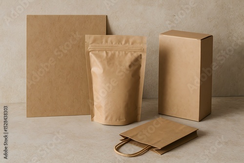 Sustainable Packaging Mockup for Eco-Friendly Products