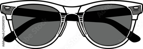 10. Clear Frame Clubmasters