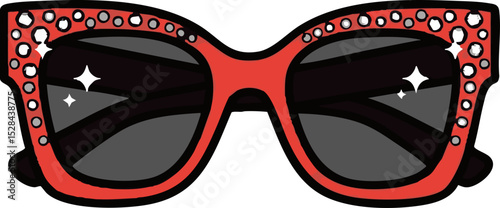 16. Jeweled Embellished Sunglasses