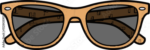 49. Cork Material Sunglasses