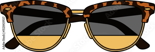 96. Tortoiseshell and Gold Combo