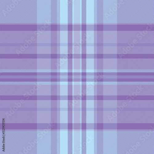 Pastel plaid pattern in blue and purple. Classic design for textiles, backgrounds, or creative projects. Versatile for print or digital use.
