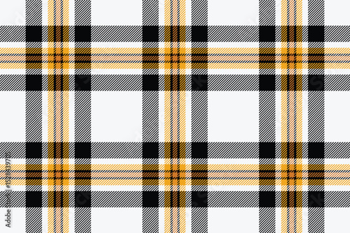 Stylish black, gray, and gold plaid pattern.  Perfect for textile design, fashion, autumnal themes, or website backgrounds.