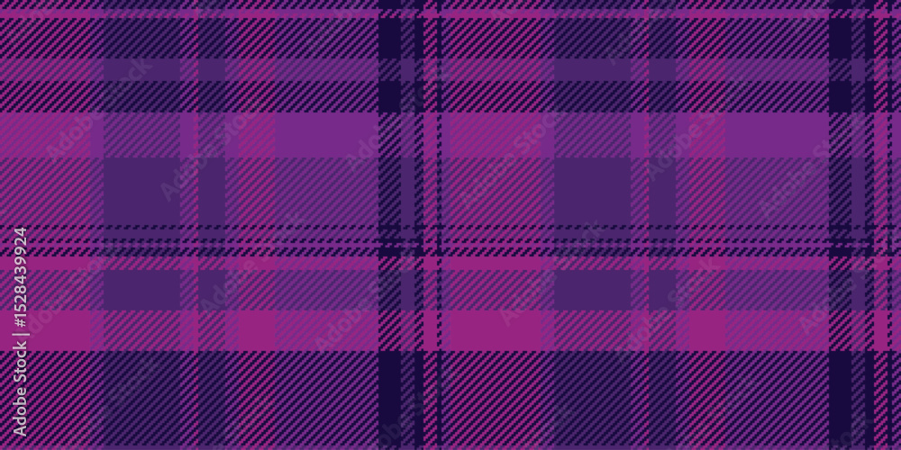 Vibrant purple and dark purple plaid pattern. Perfect for textile design, fashion, websites, or branding projects needing a bold, textured background. Vibrant purple and dark purple plaid pattern. Perfect for textile design, fashion, websites, or branding projects needing a bold, textured background.