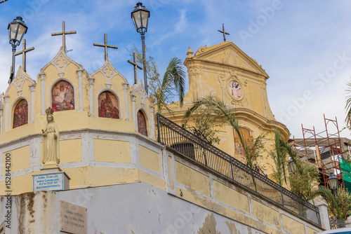 Italy, Calabria, Pizzo. Church of St. Sebastian, or San Sebastiano.