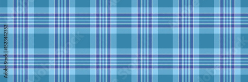 Serene blue plaid pattern, perfect for textile design, website backgrounds, or stationery.  Its clean lines and calming hues evoke feelings of tranquility and order.