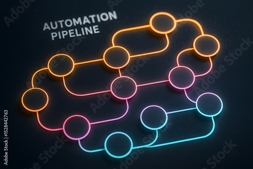 Neon Automation Pipeline for Tech Workflows