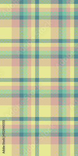 Baby background check fabric, male texture plaid vector. Garment seamless tartan pattern textile in yellow and light colors.