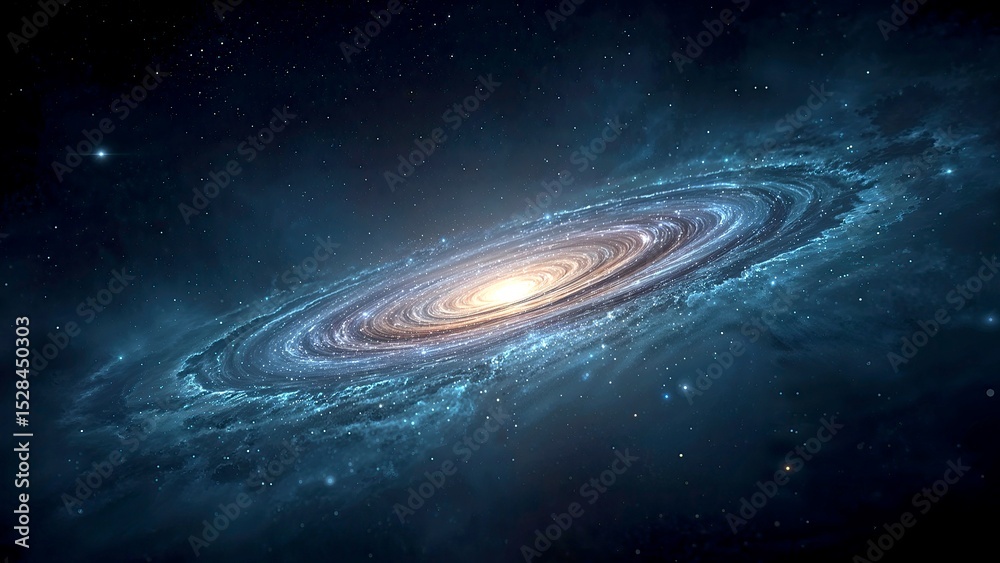 Fototapeta premium Exploring the Wonders of the Universe Through Stunning Cosmic Landscapes and Formations