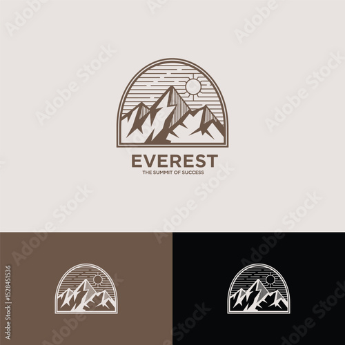 Everest logo design template