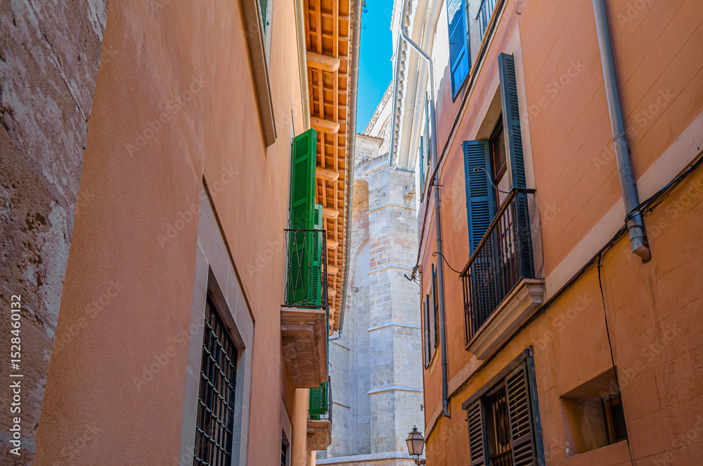 Fototapeta premium Architecture in Palma, Mallorca island, Spain