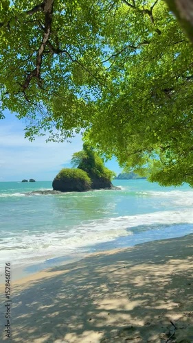 Tropical landscape of Costa Rica