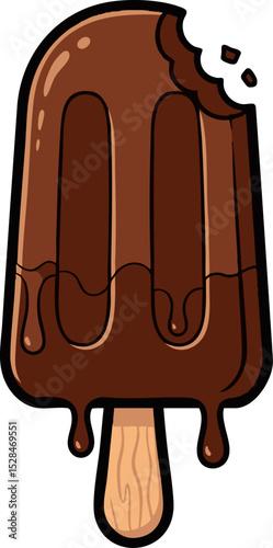 30. Chocolate Fudge Bar with Bite