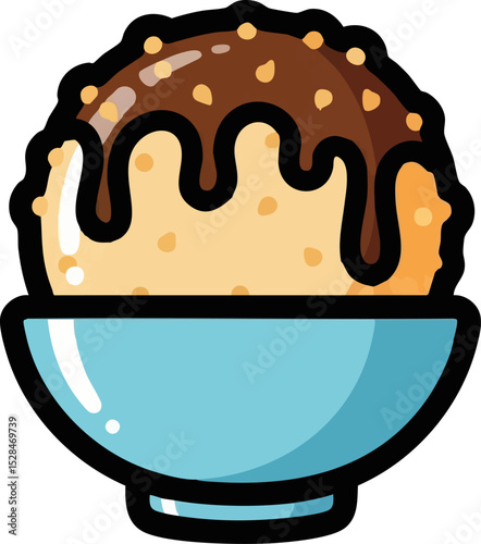 60. Fried Ice Cream Ball