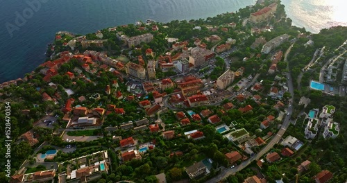 Wallpaper Mural Aerial view of Cap dAil on French Riviera near Monaco  Torontodigital.ca
