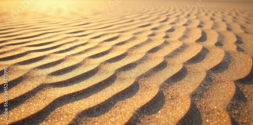 Wind sculpted ripples in beach sand, intricate texture , windblown, sand dune, coast
