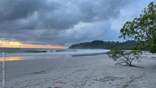 Manuel Antonio beach landscape in Quepos, Costa Rica