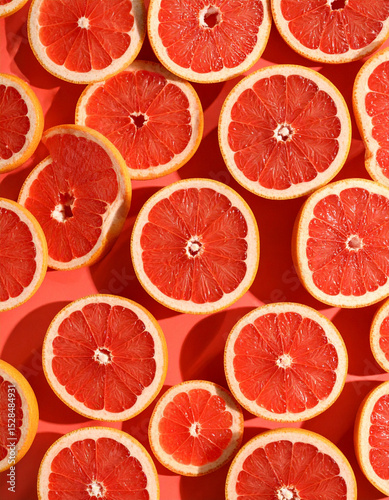 Grapefruit still life photograph