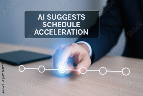 AI suggests schedule acceleration in civil engineering and construction projects to improve efficiency and timely completion