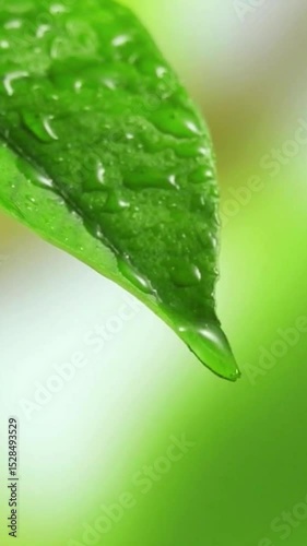 dew on the leaf