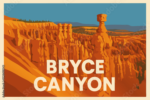 Bryce Canyon National Park Golden Light on the Hoodoos at Sunset
