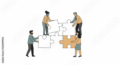 Collaborative Puzzle Solving: Teamwork and Strategy