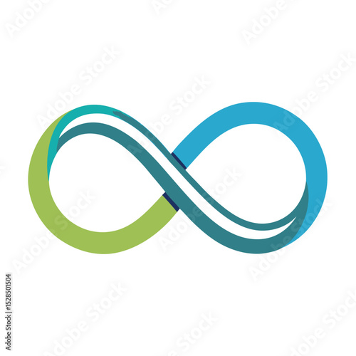Infinity Loop – Sustainability Logo Vector